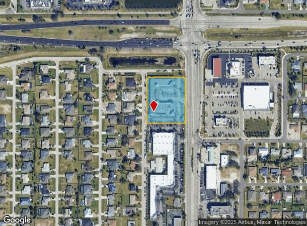  2612 Santa Barbara Blvd, Cape Coral, FL Parcel Map