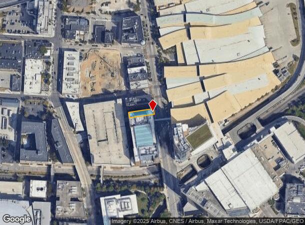  439 N High St, Columbus, OH Parcel Map