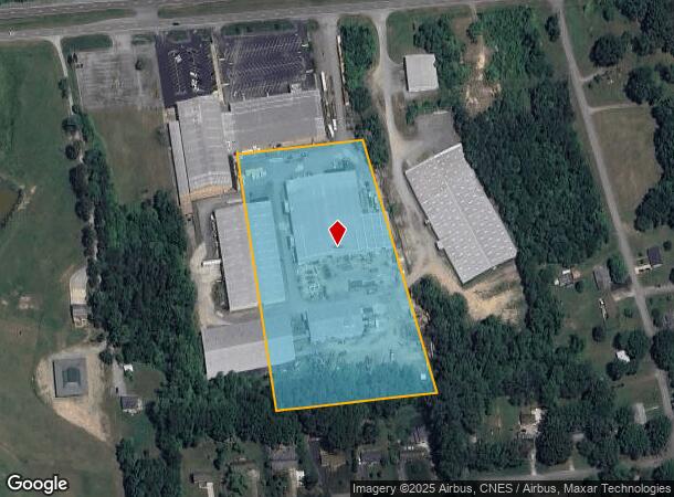  2040 Bill Tuck Hwy, South Boston, VA Parcel Map