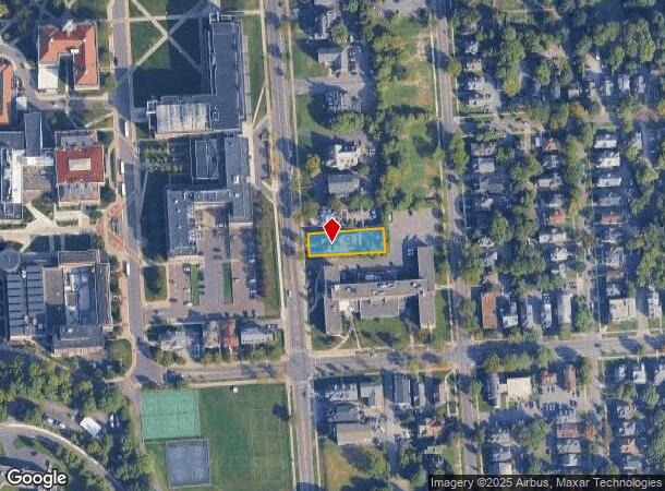  751 Comstock Ave, Syracuse, NY Parcel Map