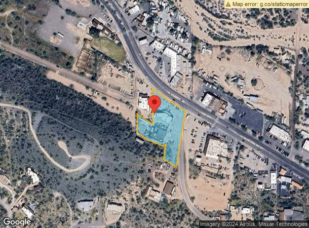  6823 E Cave Creek Rd, Cave Creek, AZ Parcel Map