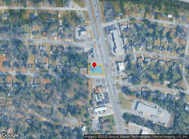  3317 Peach Orchard Rd, Augusta, GA Parcel Map