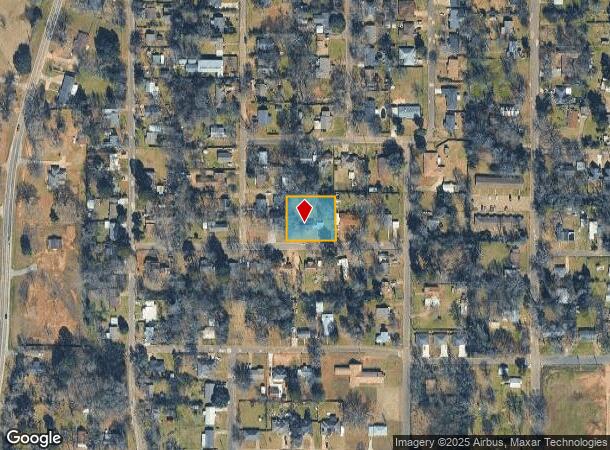  2812 Bernice St, Gladewater, TX Parcel Map