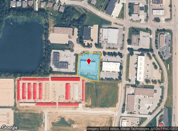 20513 Nicholas Cir, Elkhorn, NE Parcel Map