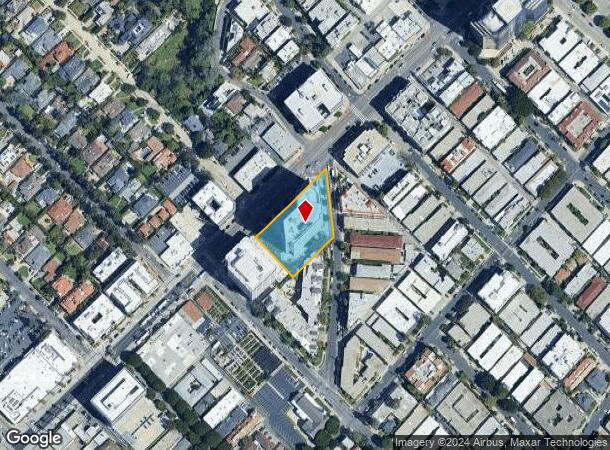  12400 Wilshire Blvd, Los Angeles, CA Parcel Map