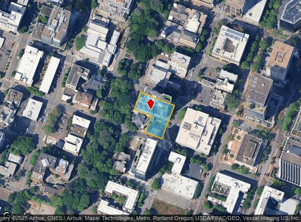  Sw Jefferson St, Portland, OR Parcel Map