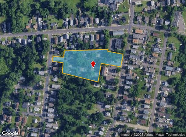 470 Burritt St, New Britain, CT Parcel Map
