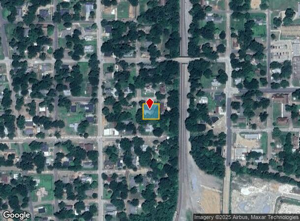 1106 Esplanade St, Marshall, TX Parcel Map