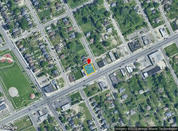  15047 E Warren Ave, Detroit, MI Parcel Map