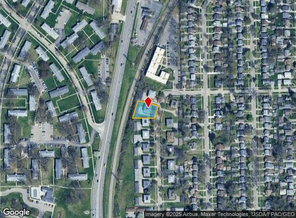  2677 Whiteway Rd, Toledo, OH Parcel Map