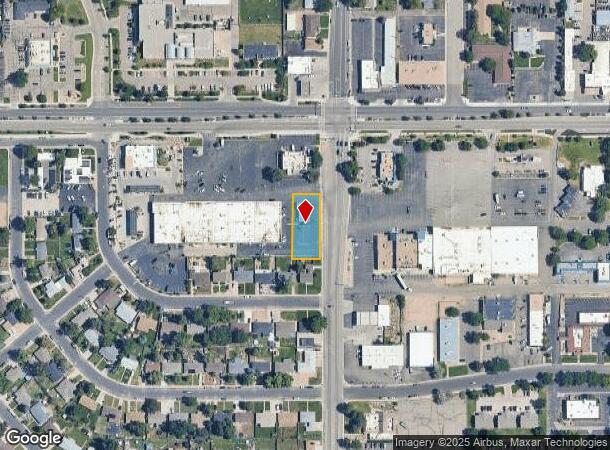 2800 W 10Th St, Greeley, CO Parcel Map