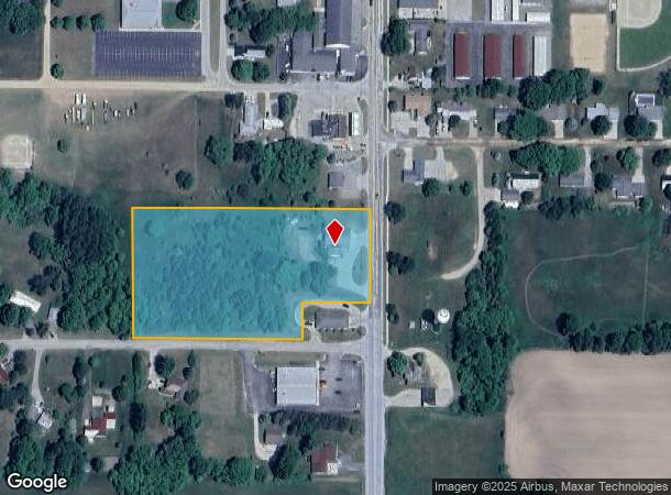 S Division St, Hesperia, MI Parcel Map