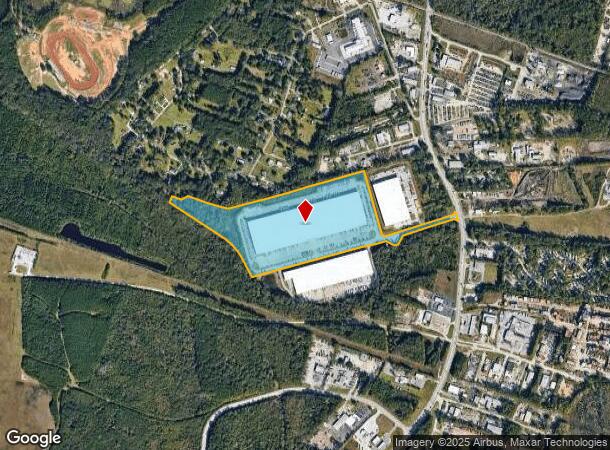  100 Clyde Alexander Ln, Pooler, GA Parcel Map
