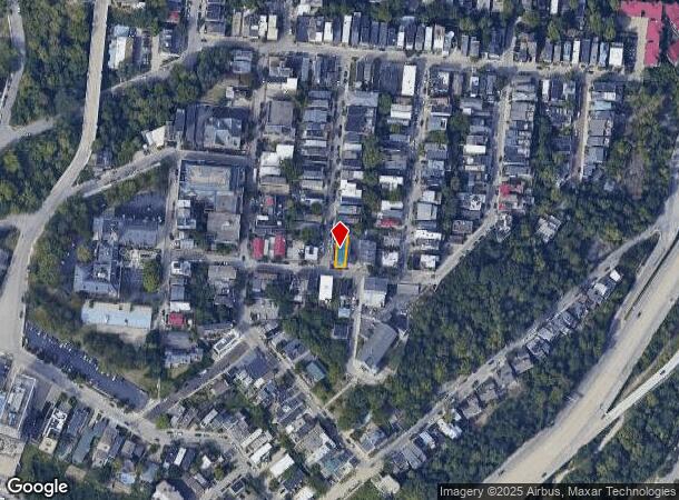  958 Pavilion St, Cincinnati, OH Parcel Map