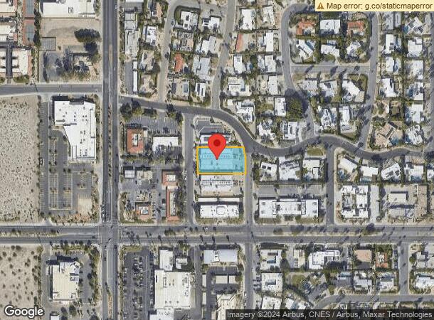  160 N Luring Dr, Palm Springs, CA Parcel Map