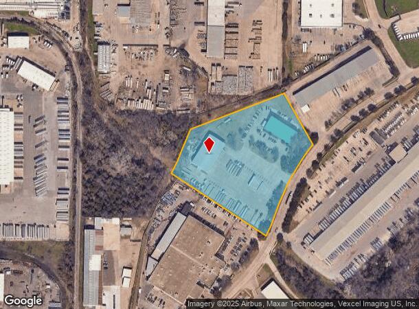  2505 E Pioneer Dr, Irving, TX Parcel Map