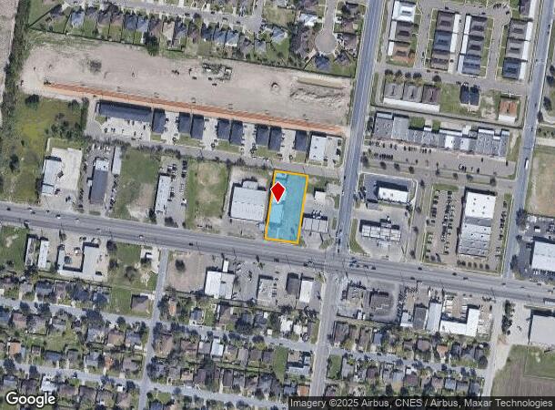  908 W Ferguson St, Pharr, TX Parcel Map