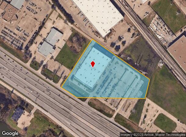  2800 N Stemmons Fwy, Carrollton, TX Parcel Map