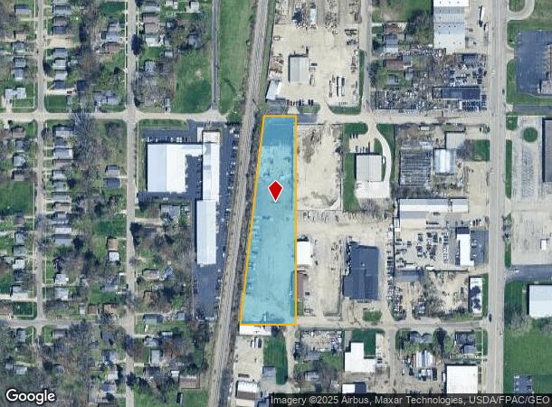  2727 Avondale Ave, Toledo, OH Parcel Map