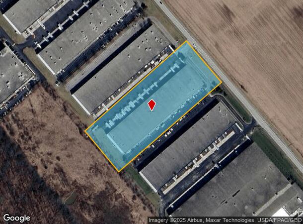  3500 Progress Way, Wilmington, OH Parcel Map