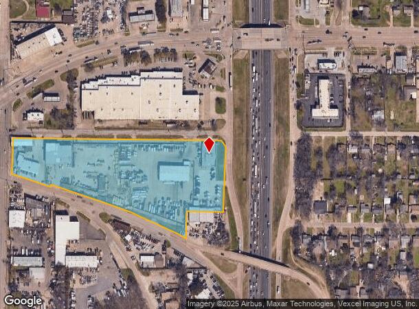 605 S Loop 12, Irving, TX Parcel Map
