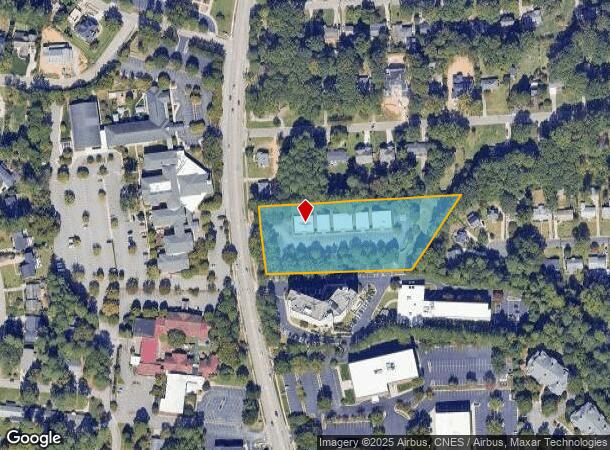  4814 Six Forks Rd, Raleigh, NC Parcel Map