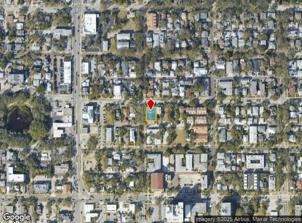  657 3Rd St N, Saint Petersburg, FL Parcel Map