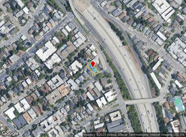 435 Vernon St, Oakland, CA Parcel Map