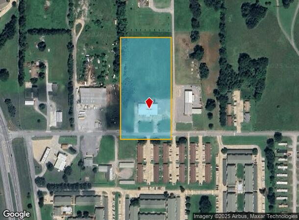 1195 E Allen Rd, Tahlequah, OK Parcel Map