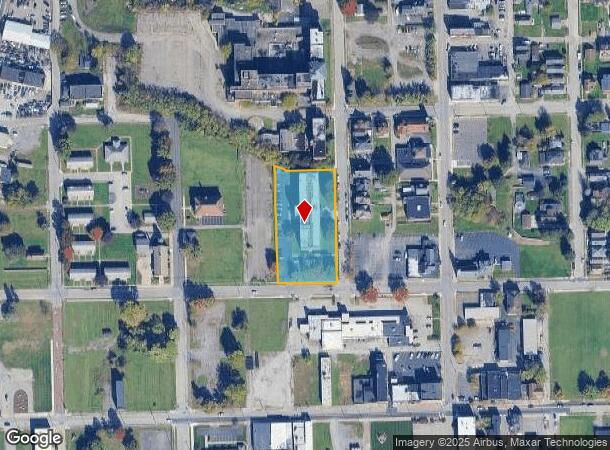 1116 S Mercer St, New Castle, PA Parcel Map