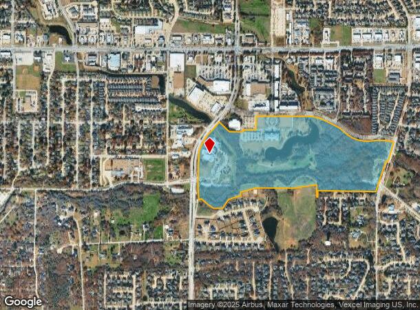  1100 Bear Creek Pkwy, Euless, TX Parcel Map
