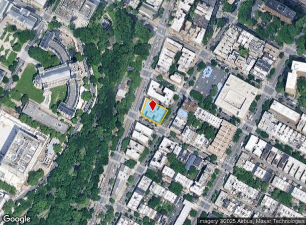  580 Saint Nicholas Ave, New York, NY Parcel Map