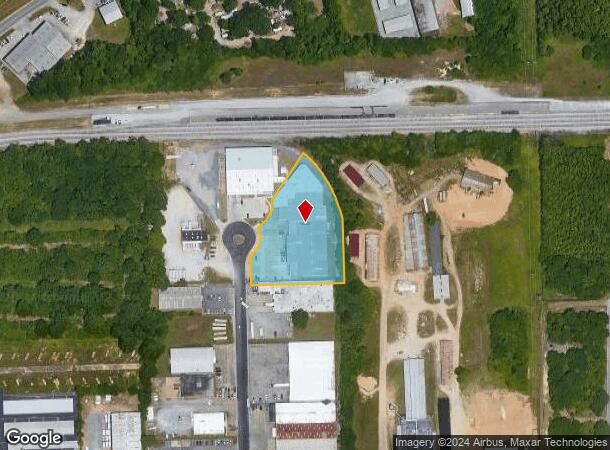  541 Trade Center St, Montgomery, AL Parcel Map