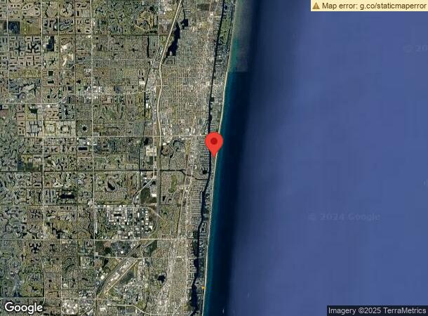  2425 S Ocean Blvd, Highland Beach, FL Parcel Map