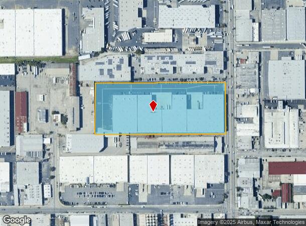 2825 S Santa Fe Ave, Vernon, CA Parcel Map