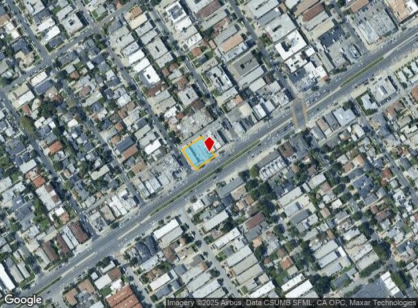 10913 Venice Blvd, Los Angeles, CA Parcel Map