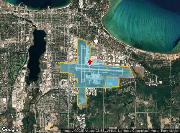  727 Fly Dont Dr, Traverse City, MI Parcel Map