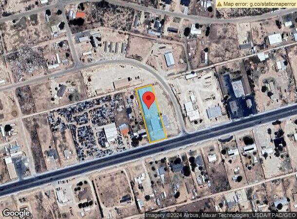  10906 W University Blvd, Odessa, TX Parcel Map