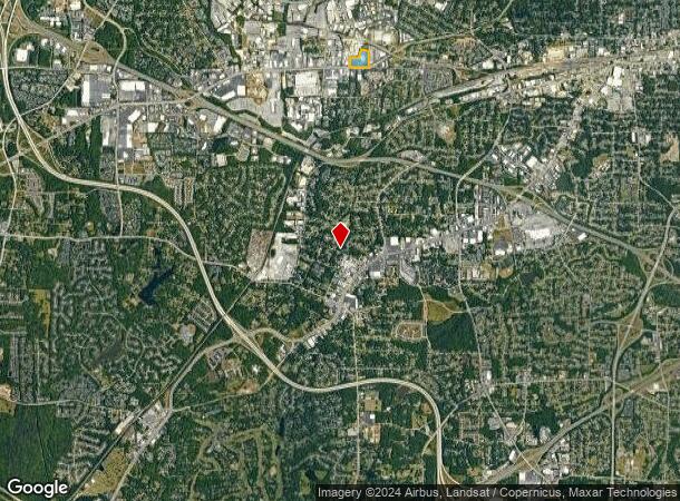  3512 W Wendover Ave, Greensboro, NC Parcel Map