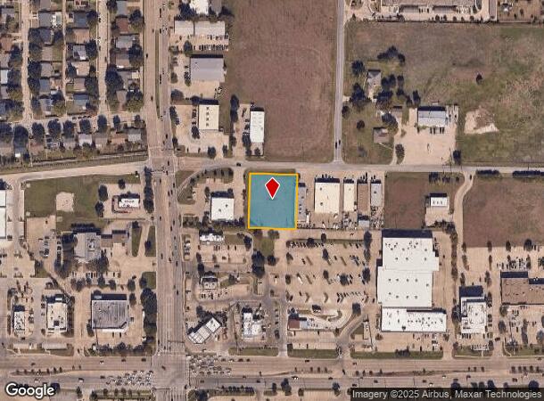  3606 Big A Rd, Rowlett, TX Parcel Map