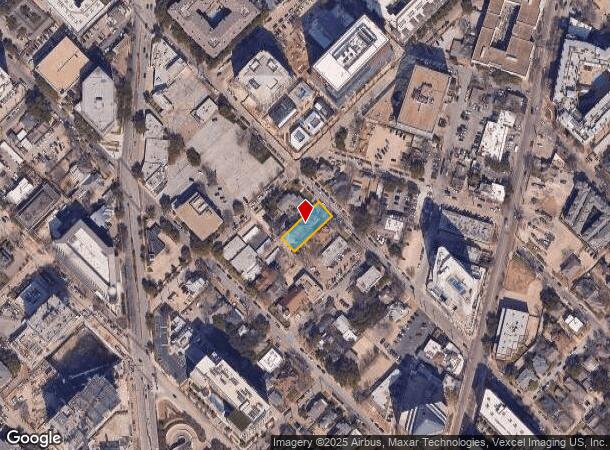 2723 Routh St, Dallas, TX Parcel Map