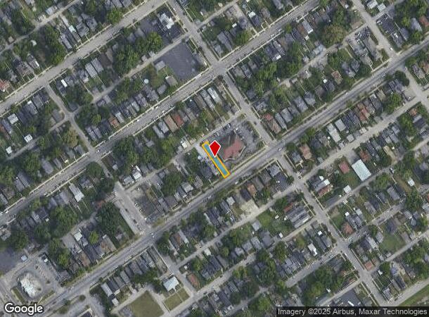  1829 E Spring St, New Albany, IN Parcel Map