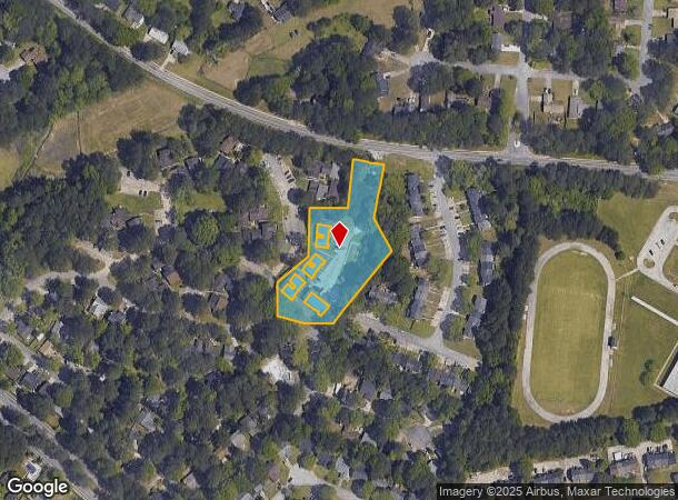  8373 Thomas Rd, Jonesboro, GA Parcel Map