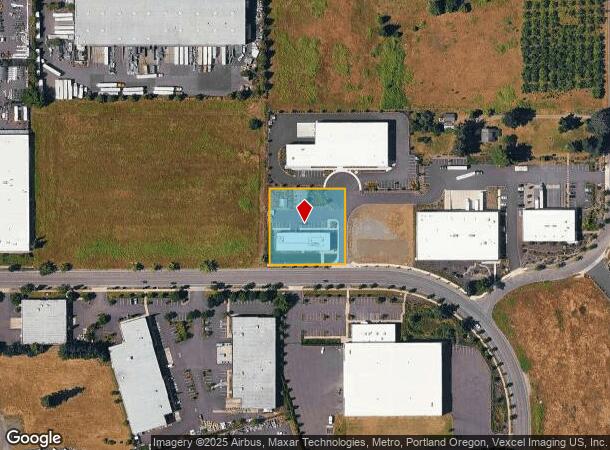  360 S Sequoia Pky, Canby, OR Parcel Map