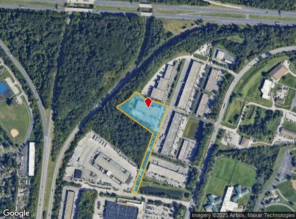  709 E Ordnance Rd, Curtis Bay, MD Parcel Map