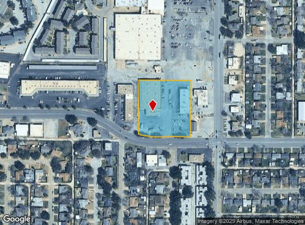  2638 Barrow St, Abilene, TX Parcel Map