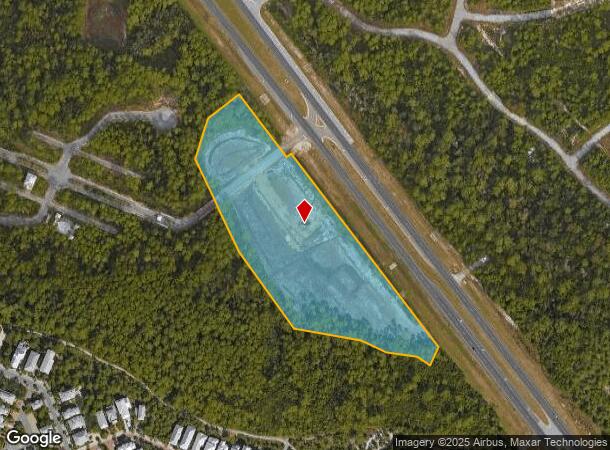  65 Redbud Ln, Inlet Beach, FL Parcel Map