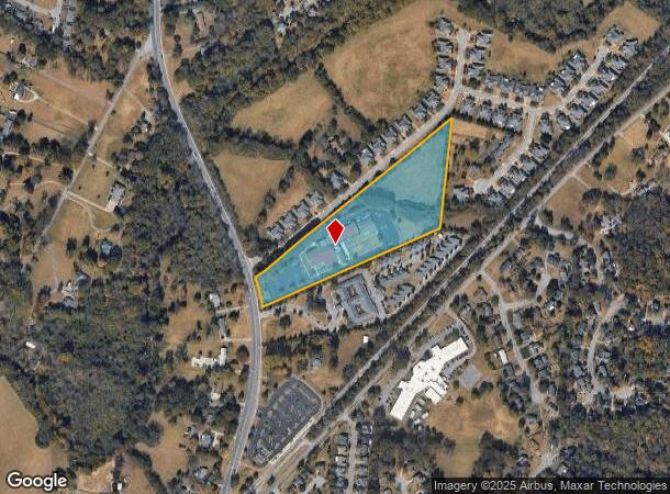  4137 Andrew Jackson Pky, Hermitage, TN Parcel Map