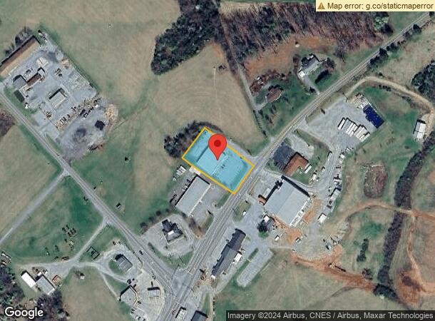  7255 Booker T Washington Hwy, Wirtz, VA Parcel Map