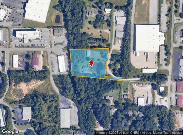  21 Redmond Dr, Fletcher, NC Parcel Map